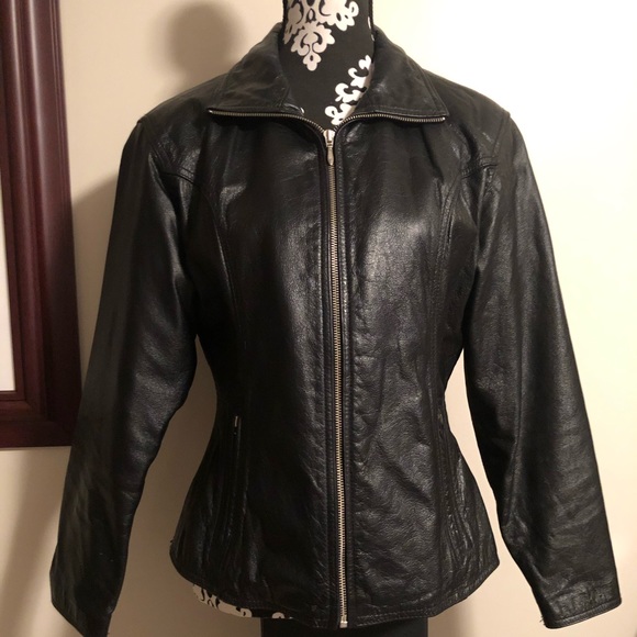 Beautiful “Wilson” 💯% Leather Jacket - Picture 2 of 7